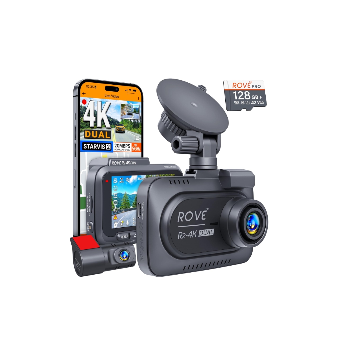 4K Dash Cam Comparison: REDTIGER F7NP vs ROVE R2-4K Dual Dash Cam
